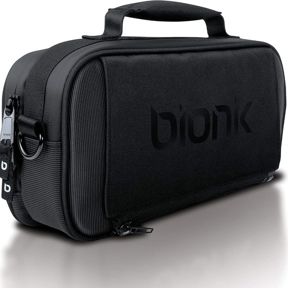 bionik Commuter Reinforced Tactile Bag for Nintendo Switch and Accessories BLACK - Picture 2 of 7